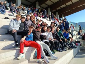 partecipanti alla corsa campestre